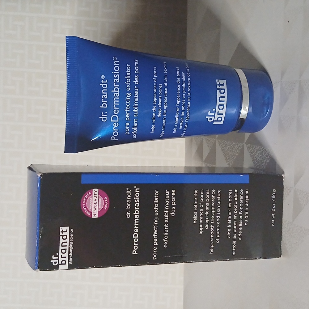 NIB Dr. Brandt PoreDermabrasion Pore Perfecting Exfoliator - 2 Oz